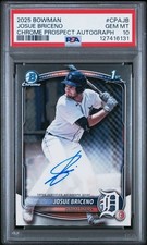 2025 Bowman - Chrome Prospect Autographs Josue Briceno #CPA-JB (AU 