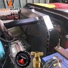 433 4 Row Aluminum Radiator For 1966-79 Ford F100 F150 F250 F350 Bronco 6.6L V8