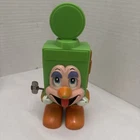 Vintage 1960s Louis Marx Wind Up Gas Pump Toy
