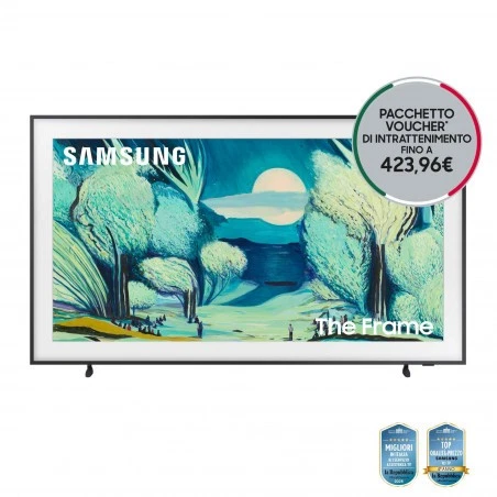 Samsung QE43LS03FAUXZT The Frame Smart TV Qled 43 Pollici UHD 4K Tizen TV - Immagine 2 di 4