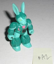 1986 Hasbro Battle Beasts - #22 HARE RAZING RABBIT Figure (Pink Variant) (A2)