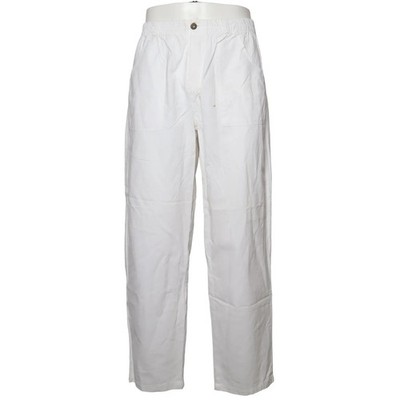 Blanc du Nil, Hose, Größe: M/L, Weiß, Baumwolle, Einfarbig, Herren #P4D