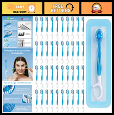 40 Count Mini Travel Toothbrushes - Pre-Paste...