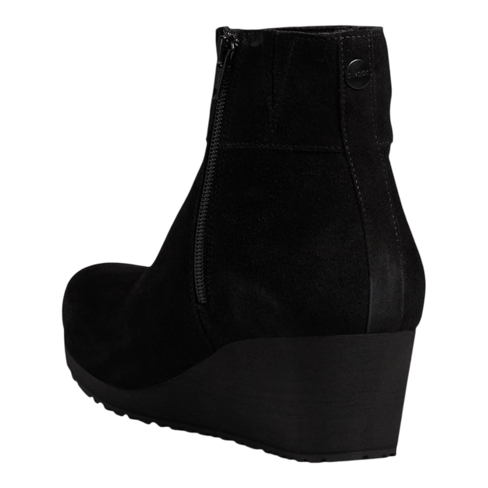 Birkenstock Papillio Ebba Wedge Boots Black Suede Leather Size 41, 42 NEW image 5