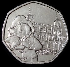 UK 50 Pence 2019 Elizabeth II Paddington at the Tower Coin WCA B464
