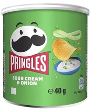 Pringles Multi Flavour Crisps 12 x 40g Snacks - Long Life Pringles