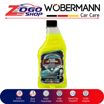 WOBERMANN Polished Car Wash Shampoo Wash and Wax pH Neutral 400 ml. (2x)