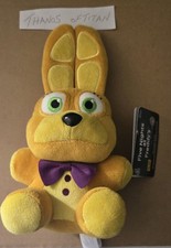 NEW FNAF  SPRING BONNIE  Plush Five Nights Freddy's HOT TOPIC EXCLUSIVE