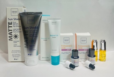 OBAGI -Retinol 1.0-Sunshield SPF50-C-20%-Daily Hydro Drops 6pcs set. BRAND NEW