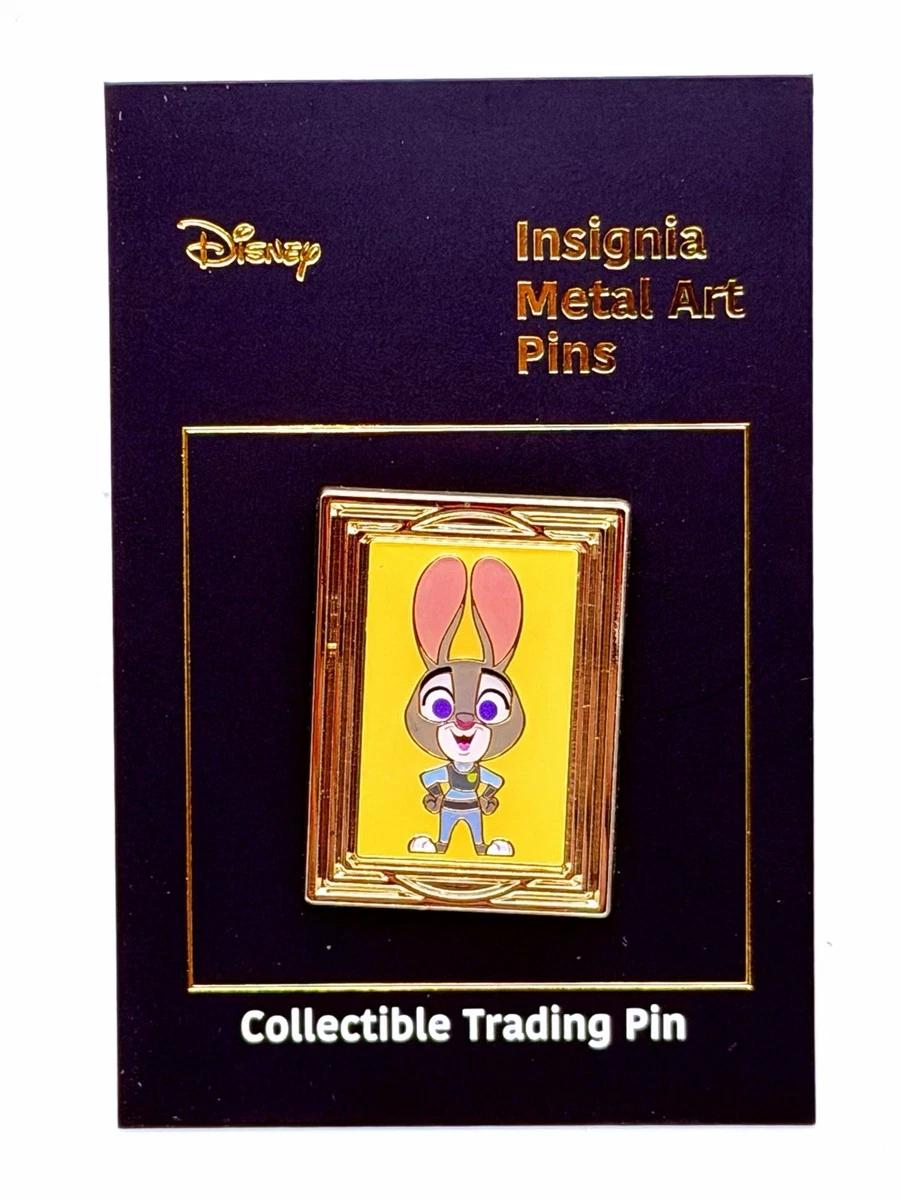【美品】ズートピアジュディ　ヘアピン、ステッキ Zootopia Disney Theme Park Pins, Patches & Buttons (1968-Now) for