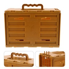 Pet Portable Cage Cockatiel Parakeet Bird Feeding Carrier Household Small