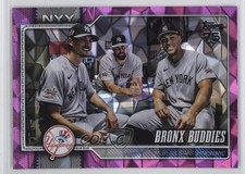 2026 Topps Series 1 Pink Diamante Foil Aaron Judge Max Fried Carlos Rodon 1oc2