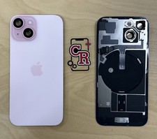 iPhone 15 Pink Back Glass Replacement OEM Genuine Original Apple Grade B