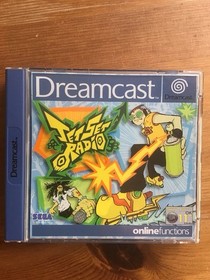 Sega Dreamcast Console 2 Controllers 2 Vibration Packs 2 Memory Units & 5 Games