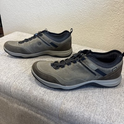 BRAND NEW ECCO Espinho GTX M 10 Yak Leather Gore-Tex Hiking Shoes Khaki Green