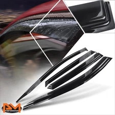 For 20-24 Ford Escape Tape-on Side Window Visors Sun Guards Rain Deflector 4Pcs