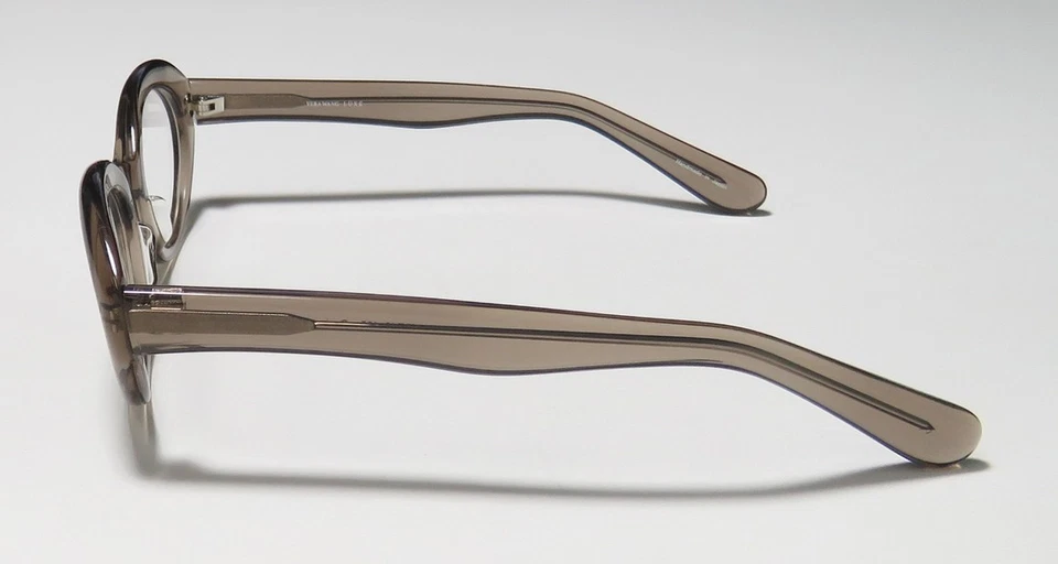NEW VERA WANG LUXE ROSIE GLASSES FULL-RIM GRAY JAPAN OL PLASTIC WOMENS 45-19-135 - Image 4 of 4