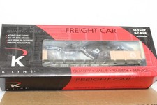 K-Line, O, K661-8012, United States Army Flat Car w/ Helicopter/Figures