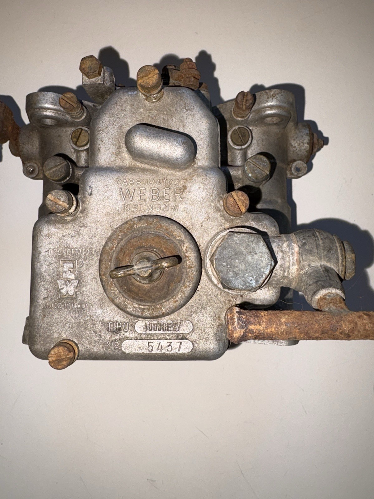Vintage Pair Weber 40 DCOE 27 Carburetors Alfa Romeo Lotus Elan Fiat Abarth Scca