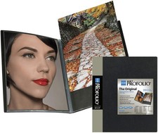 Itoya 8.5"x11" ProFolio Classic Art Portfolio Binder, 48 Pages Presentation Book