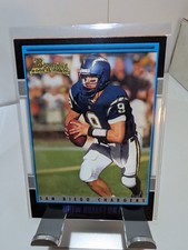 Drew Brees 2001 Bowman #164 Rookie Card RC San Diego Chargers. rookie card picture
