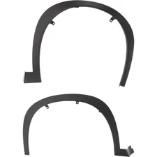 Set of 2 Fender Flares Moulding Trim Wheel Opening Molding Left & Right Pair