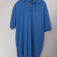 Mens Polo Ralphlauren Blue T Shirt Been Used Before But In Excellent Condition!