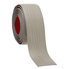 Self Adhesive Floor Transition Strip 6.6'x 1.6" Vinyl Khaki Wood Grain
