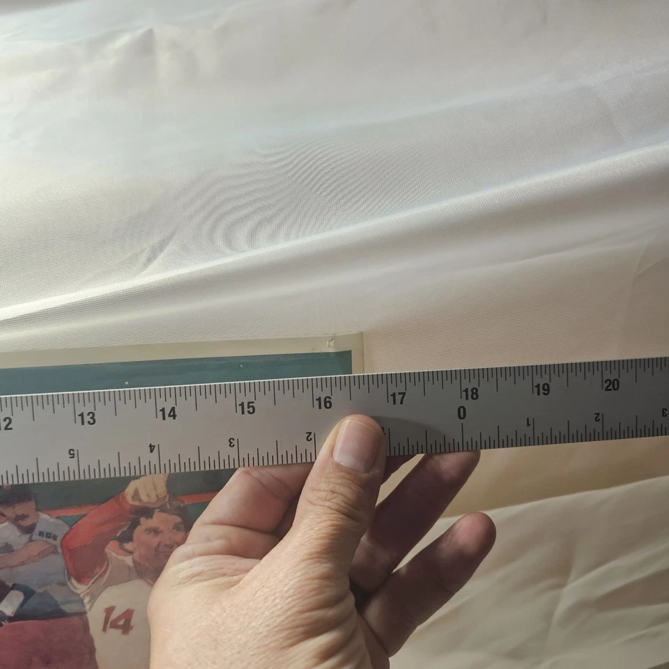 Vintage Original Poster 1985 Pete Rose Marathon Oil 4192 Hits Cincinnati Reds - Image 4 of 4