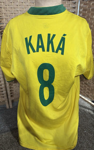 Nike Brazil National Team Kaká #8 Soccer Jersey Official Home Shirt 