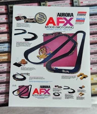 Aurora AFX Penske Special Race Set Box Art REPRODUCTION Poster 8 1/2" x 11"