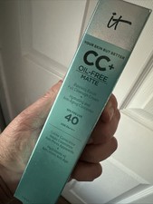 it Cosmetics CC RICH HONEY Oil-Free Matte SPF 40 Poreless Finish Full Coverage