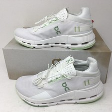 On Cloudnova 2 Women's White Sage Running Shoes Size 8 M - Medium