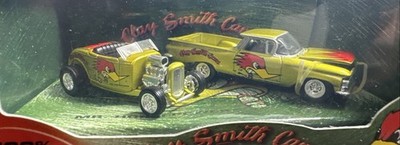 100 Hot Wheels - Hot Rod - Clay Smith Cams - 2 Vehicle Set - 1 64