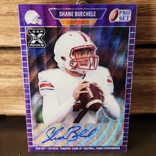 2021 Leaf Pro Set Metal Shane Buechele #PA-SB1 Auto  RC Football