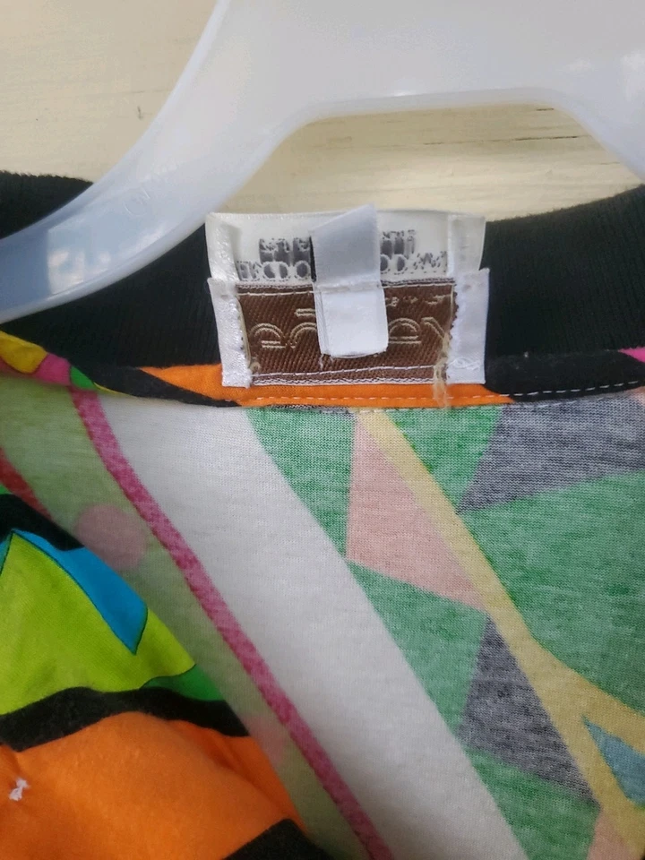 Camisa Italiana Vintage Años 80 BYBLOS Moto Temática Hombre Talla 50 Foto 3 de 4