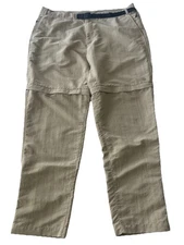North Face Paramount Trail Convertible Hiking Pants Belted Men’s 40x32