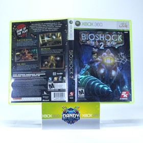 BioShock 2 Reflective Cover Art - CIB W/ Manual - Xbox 360