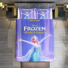 Custom Bedding Set 09.the Frozen Duvet Cover &Pillowcase Bedclothes Quilt Decor