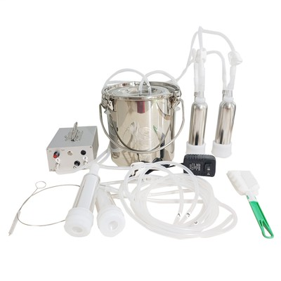 #ad #ad Goat Milking Machine Goat Milker 5 L 304 Stainless Steel Bucket for Cows $76.49