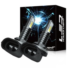 2x 881 894 LED Headlight Bulbs Kit For Arctic Cat Mountain Cat 600 800 2001-2004