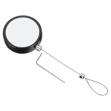 Retractable Remote Control Tether Security Remote Cable Lock Black