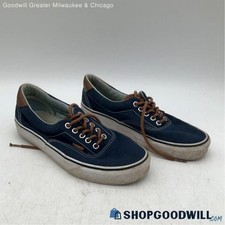 Vans Unisex Tennis Sneaker Shoes Era 59 721356 Lace Up Navy Size M7.5 W9