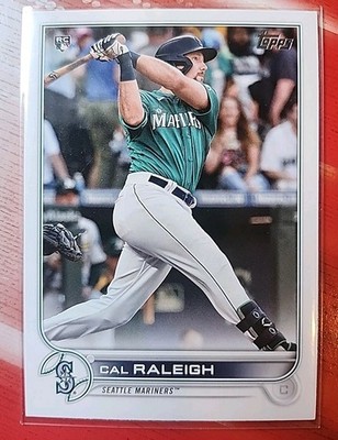 2022 Topps #277 Cal Raleigh  Rookie Card Home Run Derby Champion