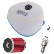 Spark Plug Oil Filter Air Filter for Yamaha YZ250F YZ450F WR250 WR450F 2004-2011