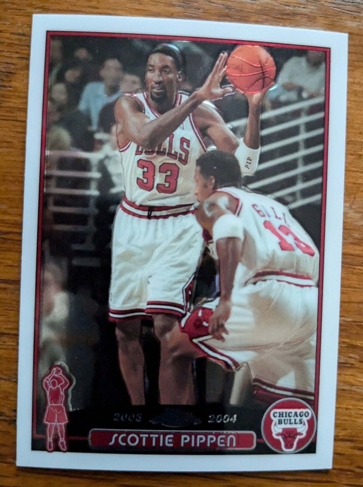 SCOTTIE PIPPEN, 2003-04 TOPPS CHROME #49