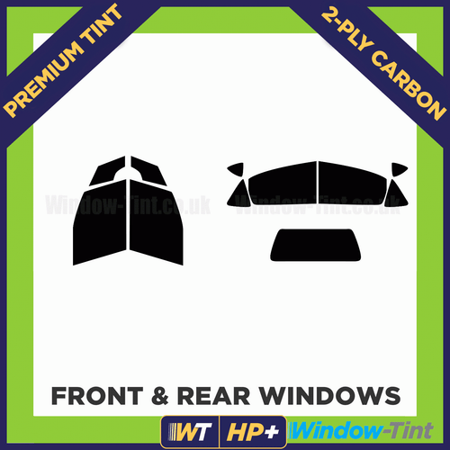For Mercedes A Class 5-door (LWB) 98-04 Carbon Pre Cut Window Tint Full 2-ply - Picture 2 of 10