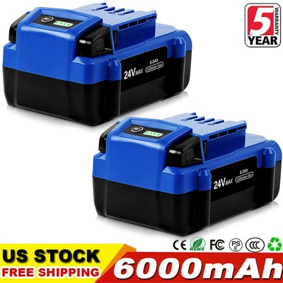 For 24V Max Tools 6.0Ah Lithium Ion Battery 1051230 KB624-03 KB524-03 KB424-03