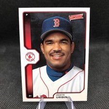 2002 Upper Deck Victory Ugueth Urbina Baseball Card Boston Red Sox #150