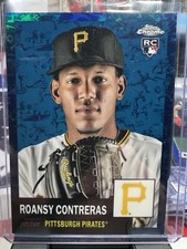 2022 Topps Chrome Platinum Anniversary - Platinum Toile White & Blue /199